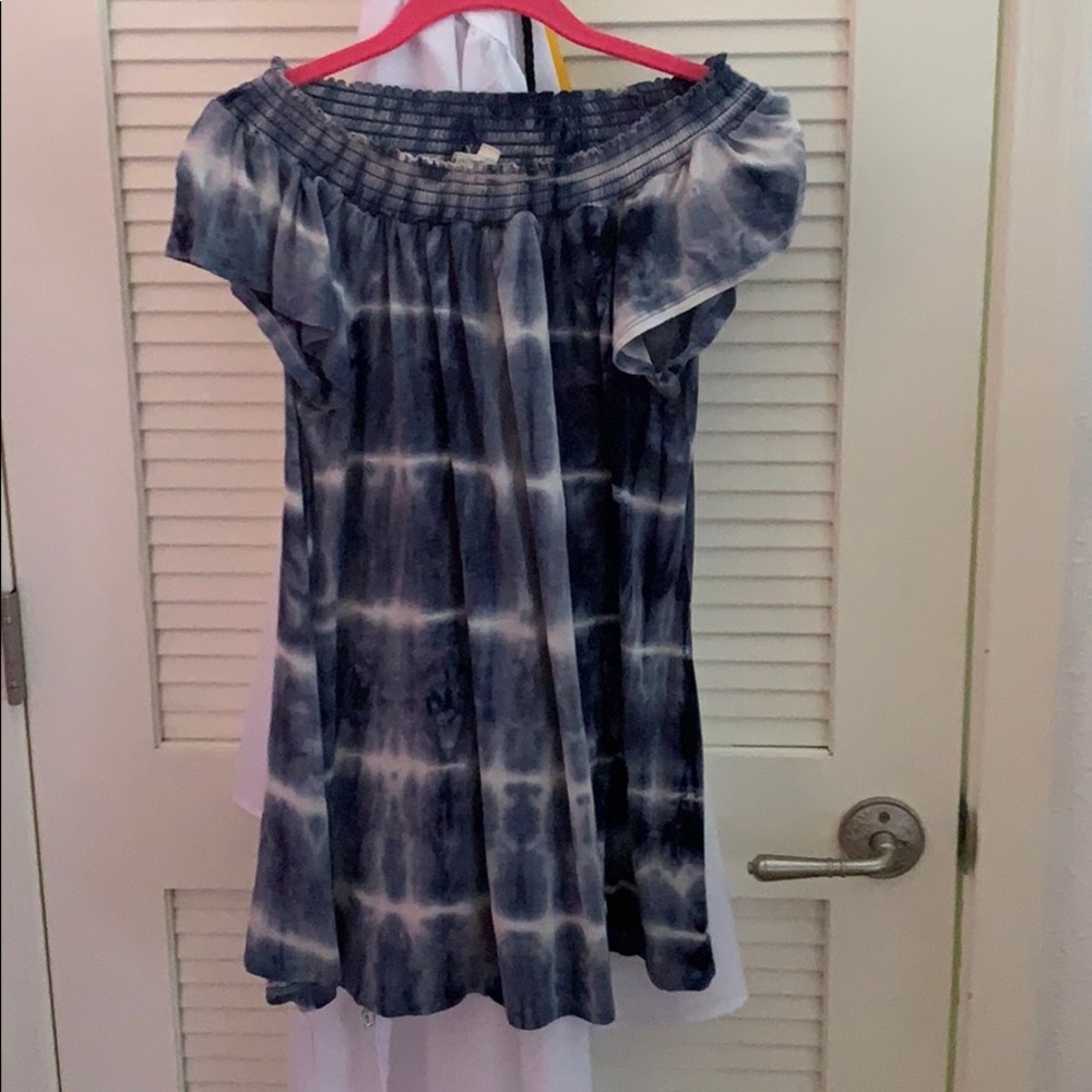 Off the shoulder dress